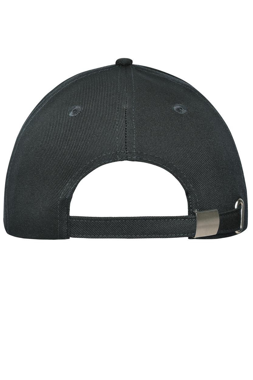 6 Panel Workwear Cap - SOLID "MB6234" in Carbon, Größe One Size - Daiber