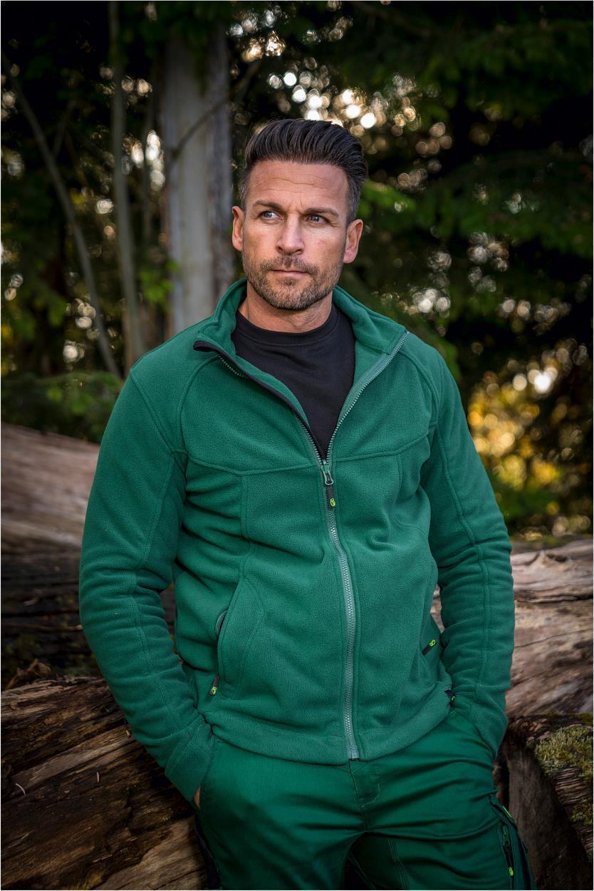 Polar-Fleecejacke Unisex CAFLJ, Gr. 2XL von Leibwächter