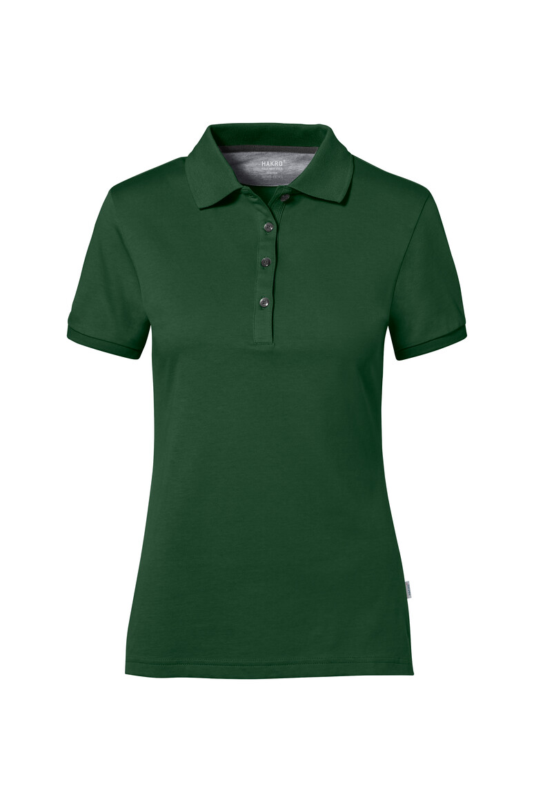 HAKRO 214 COTTON TEC® Damen Poloshirt in Tanne, Größe 3XL