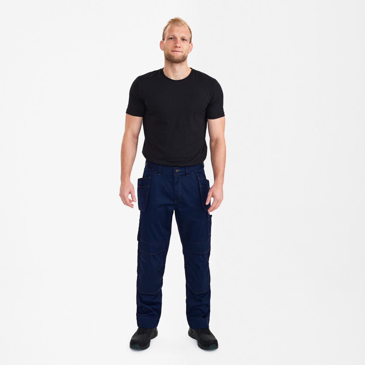 ENGEL Combat Arbeitshose mit Holstertaschen in Marine, Größe 26