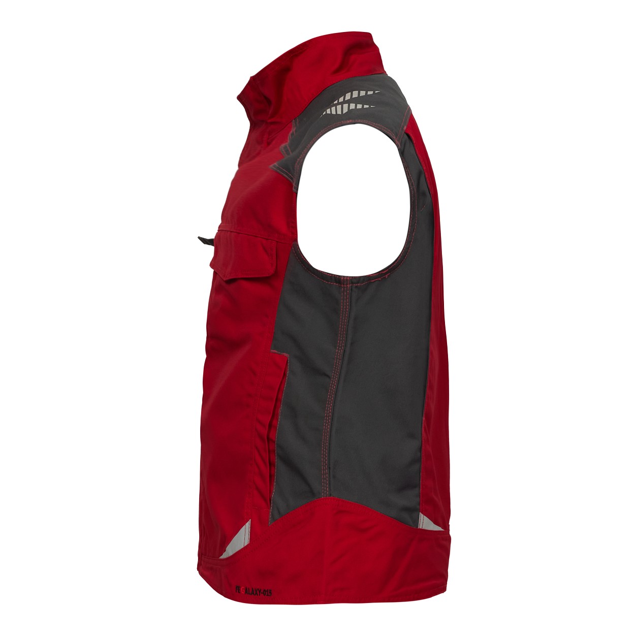 ENGEL Galaxy Serviceweste in Tomato Red/Anthrazit Grau, Größe XS