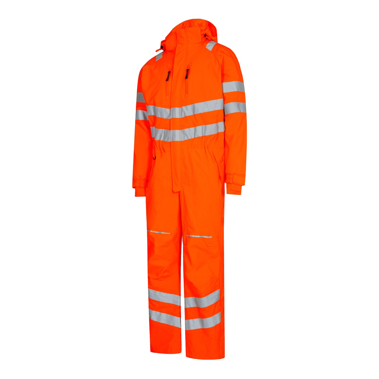 ENGEL Safety Winteroverall in Hi-vis Orange, Größe XS