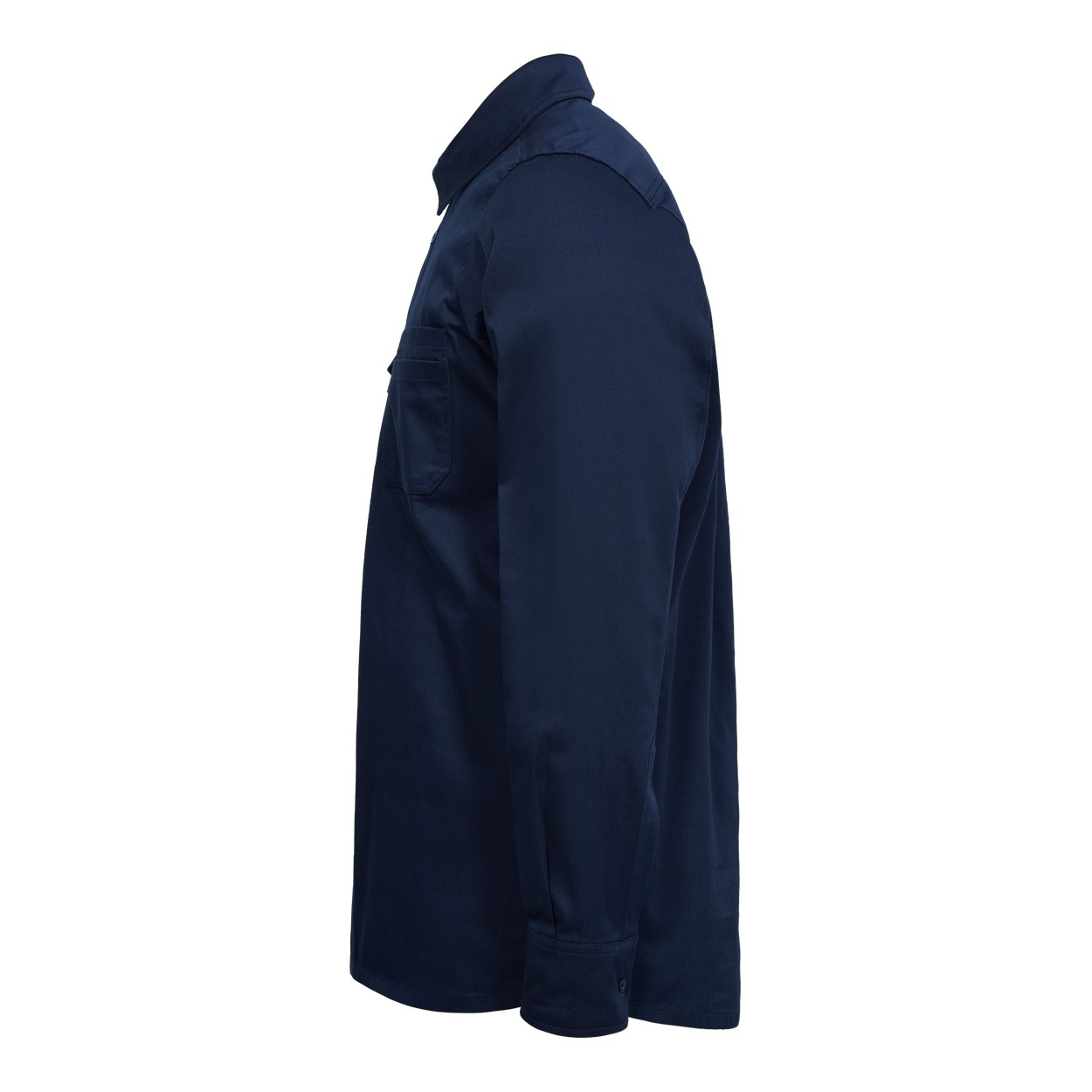 ENGEL Extend Baumwolle Hemd in Blue Ink, Größe XS