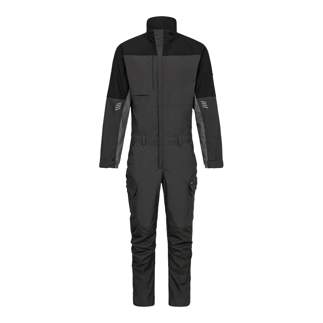 ENGEL Entire Overall mit 2-Wege-Stretch in Anthrazitgrau/Schwarz, Größe XS