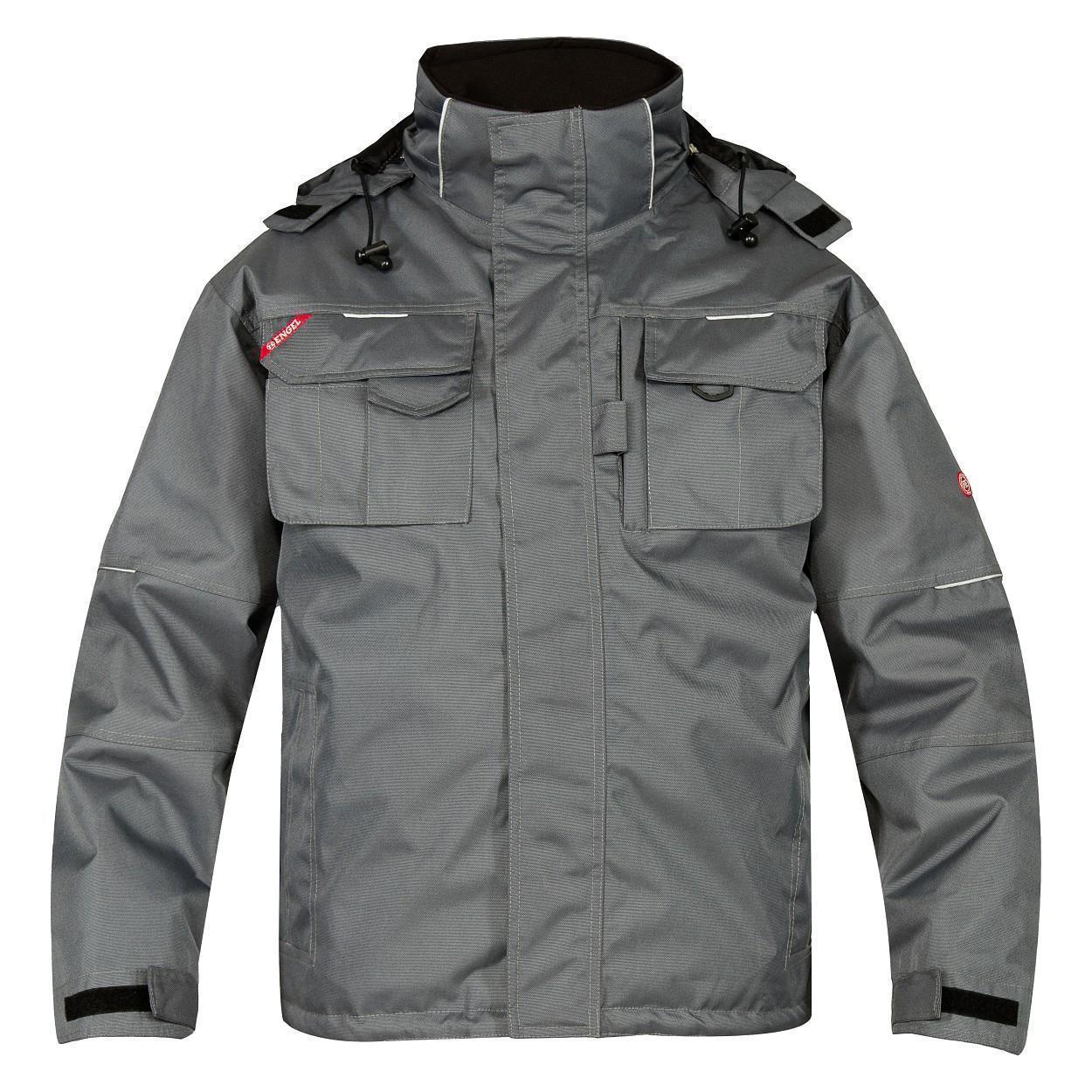 ENGEL Combat Winterjacke in Grau, Größe XS