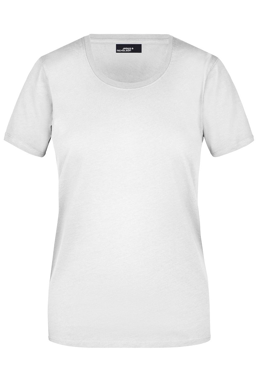 Ladies' Basic-T "JN901" in White, Größe 3XL - Daiber