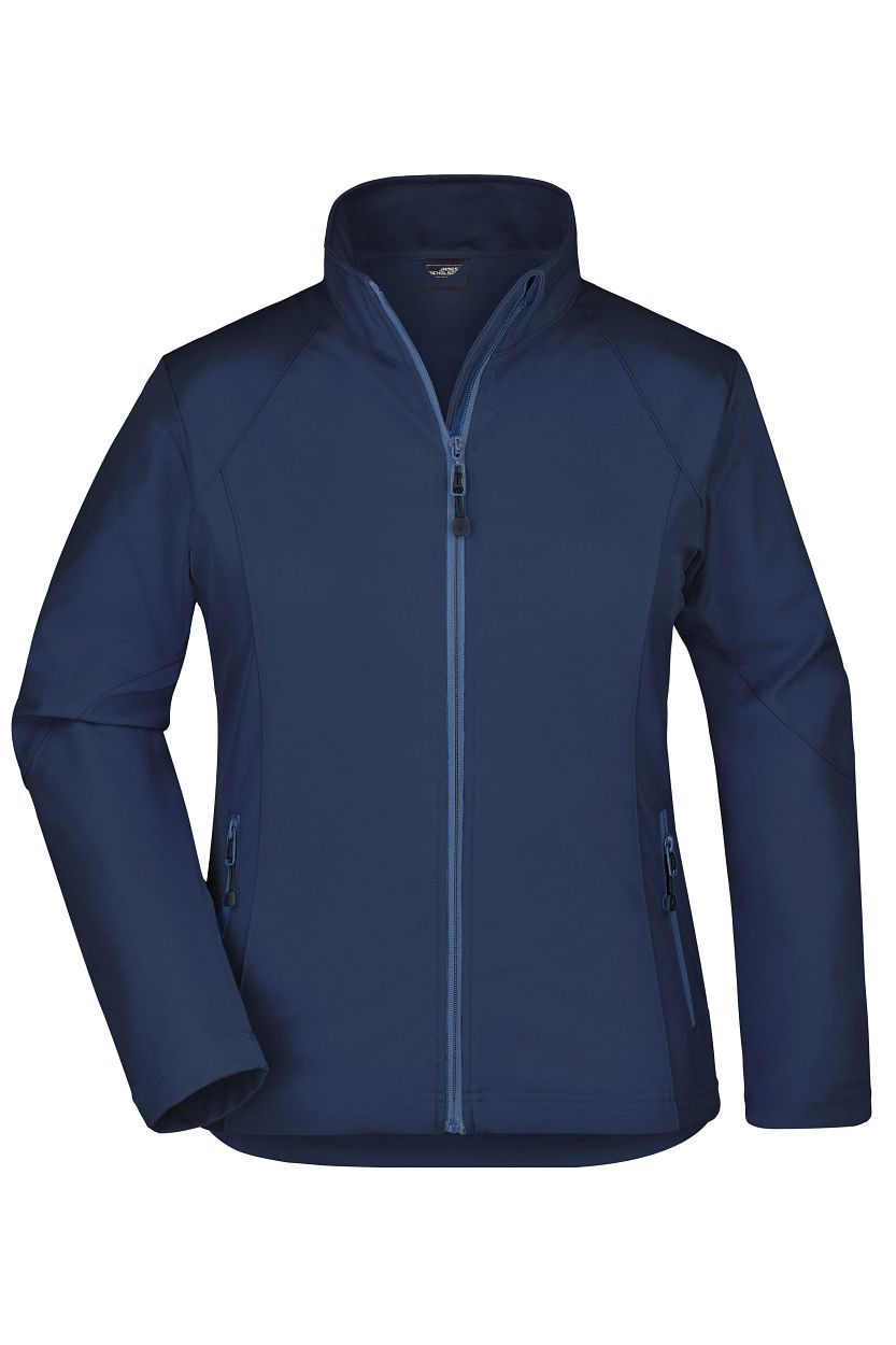 Ladies' Softshell Jacket "JN1021" in Navy, Größe 2XL - Daiber