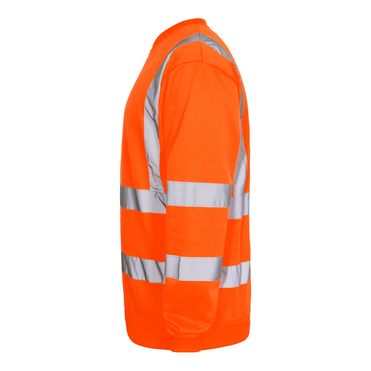 ENGEL Safety Sweatshirt in Hi-vis Orange, Größe XS