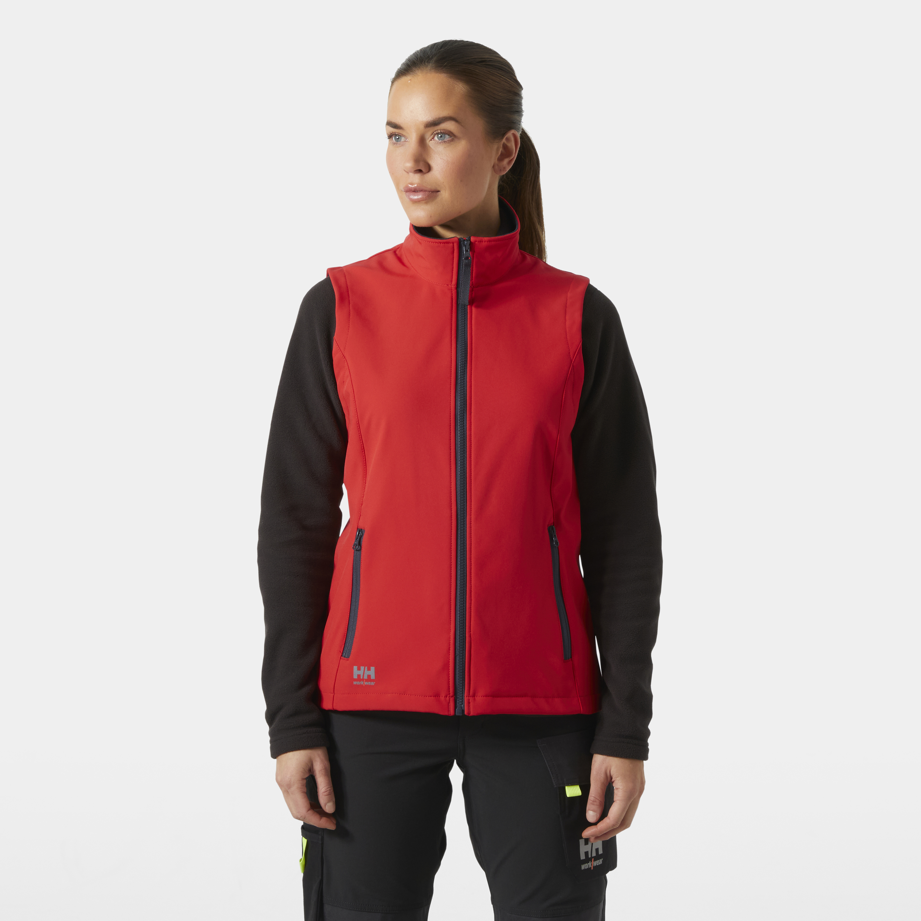 Damen "MANCHESTER 2.0" SOFTS Weste in Red, Größe 3XL von Helly Hansen Workwear
