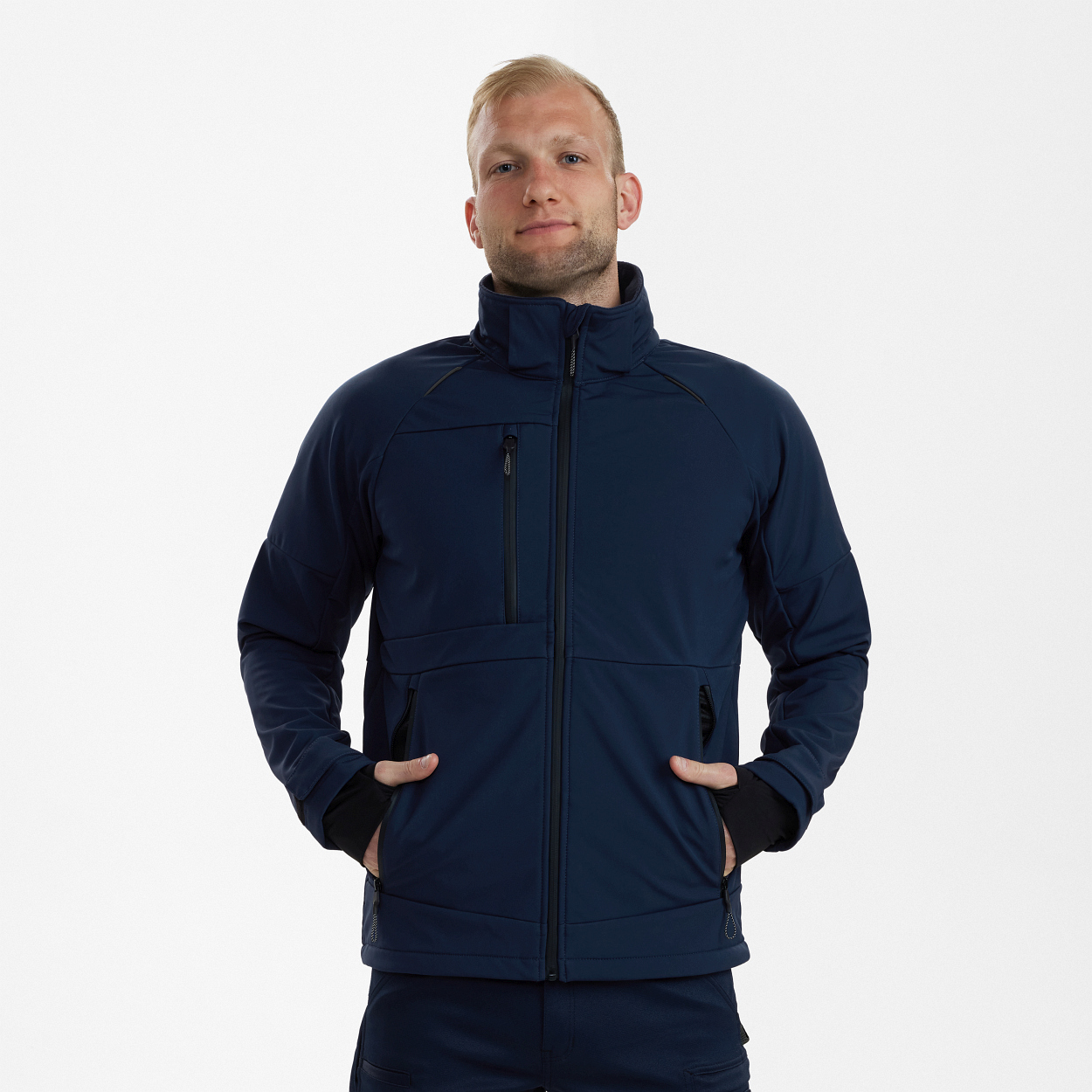 X-treme Softshelljacke in Blue Ink, Größe XS