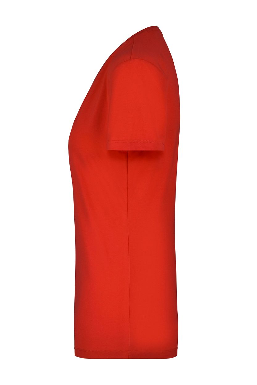 Ladies' Stretch V-T "JN928" in Red, Größe 2XL - Daiber