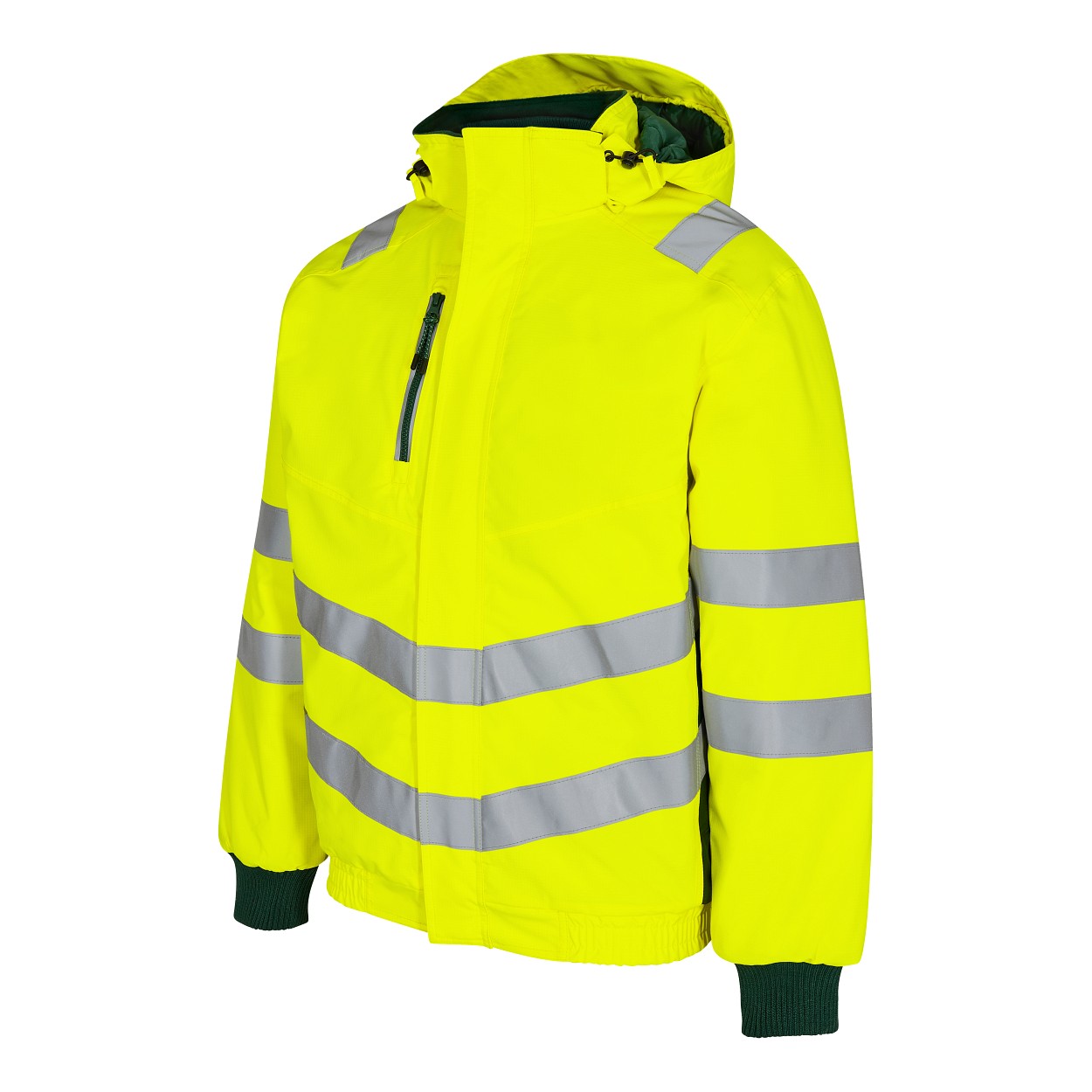 ENGEL Safety Pilotjacke in Gelb/Grün, Größe 2XL