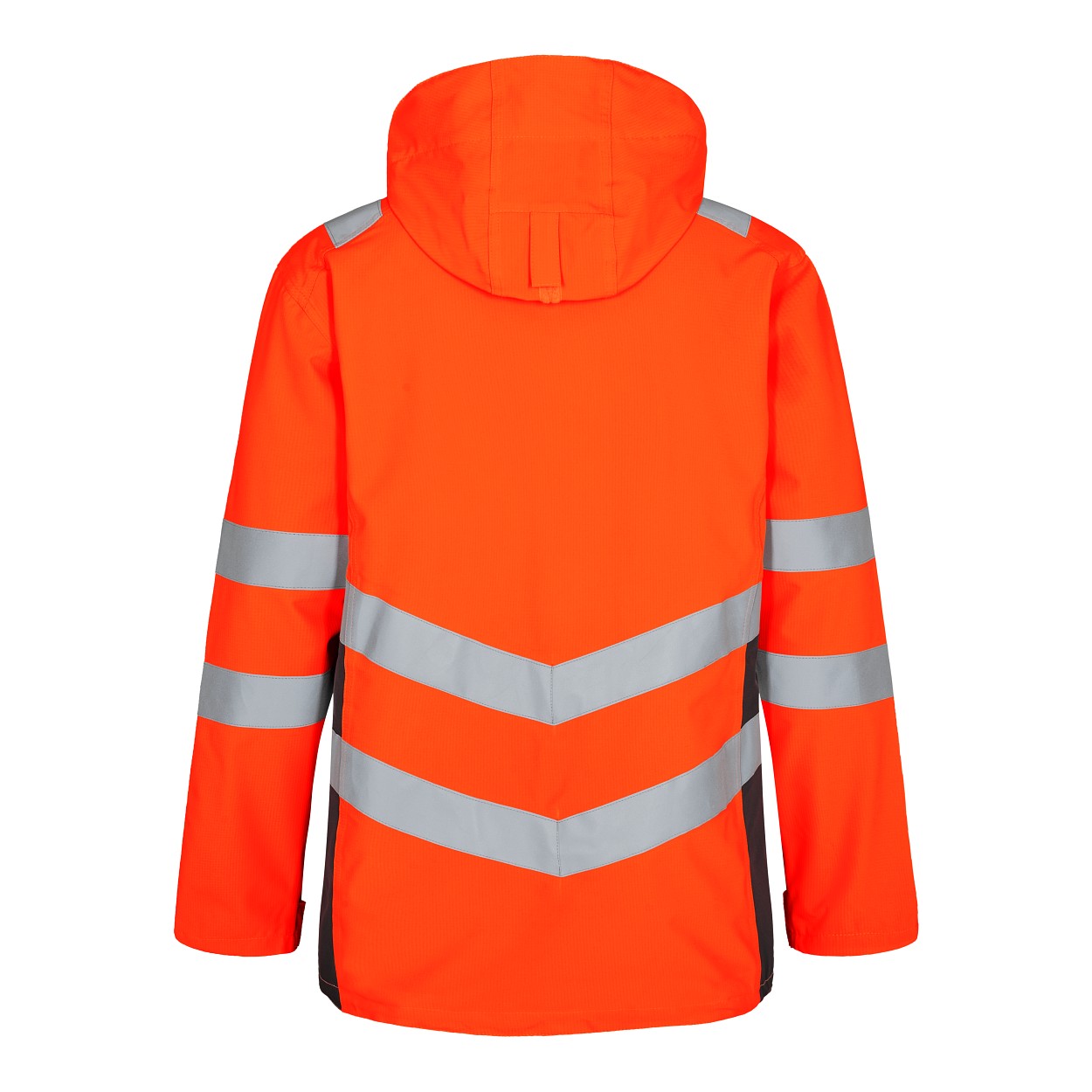 ENGEL Safety Shellparka in Orange/Anthrazit Grau, Größe XS