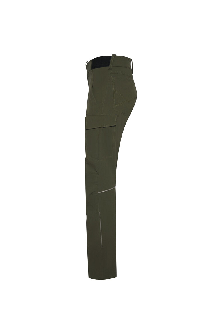 HAKRO 745S Cargo Funktionshose X Stretch "kurz" in olive, Größe 6XL