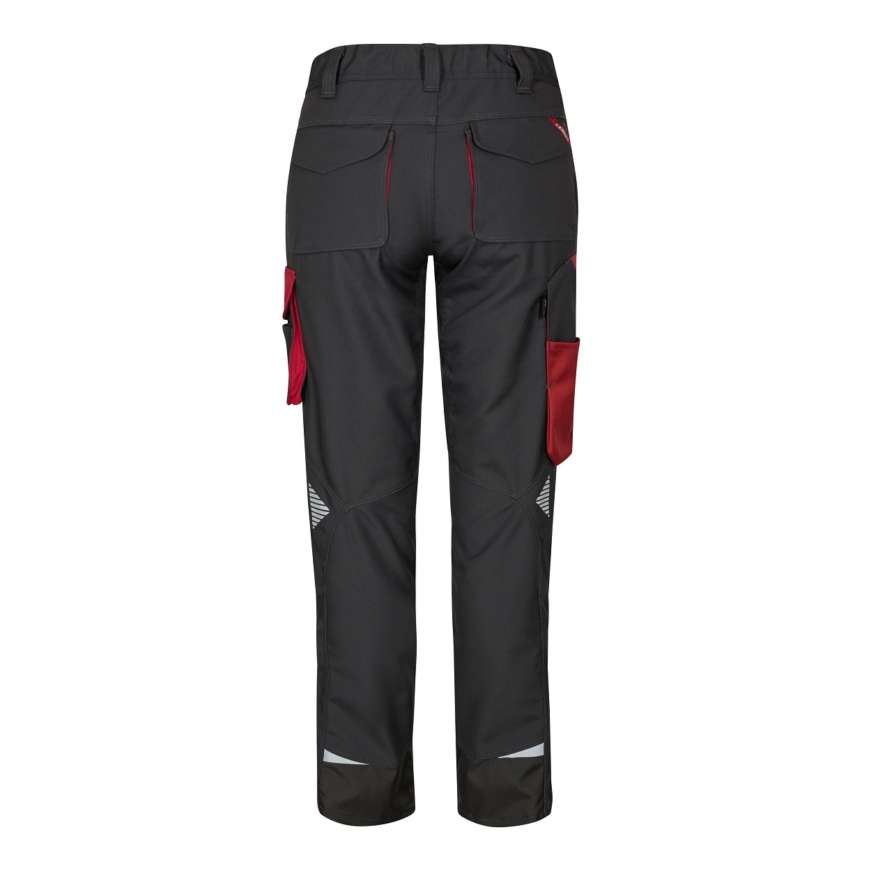 ENGEL Galaxy Damen Bundhose in Anthrazit Grau/Tomato Red, Größe 48