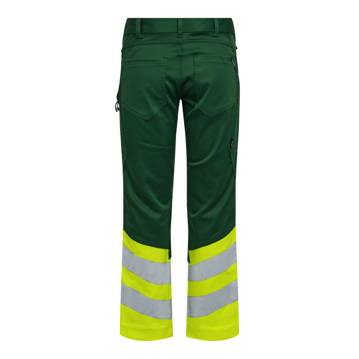 ENGEL Safety Arbeitshose mit 2-Wege-Stretch in Green/Hivis yellow, Größe 26