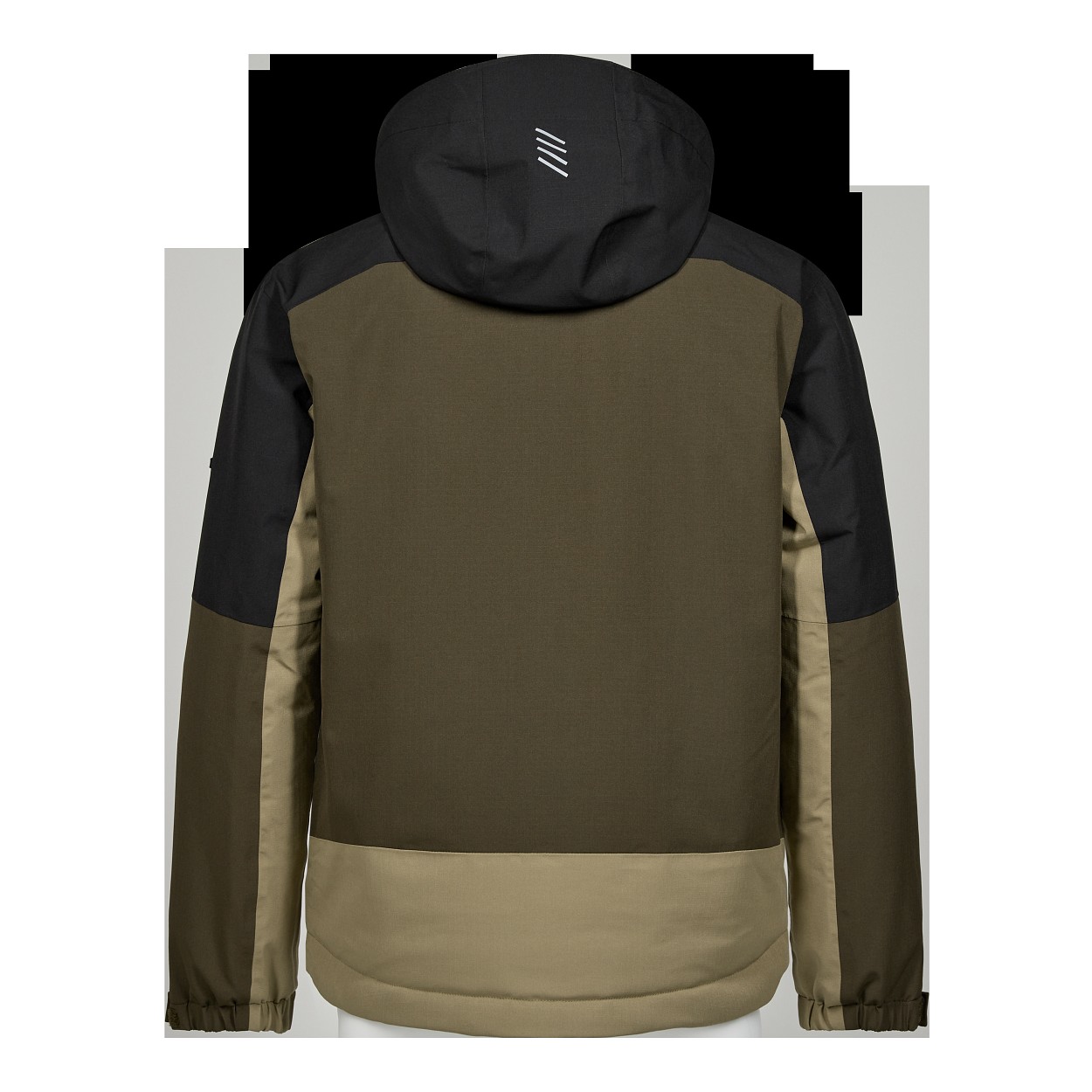 ENGEL Entire Winterjacke in Forest Green/Schwarz, Größe XS