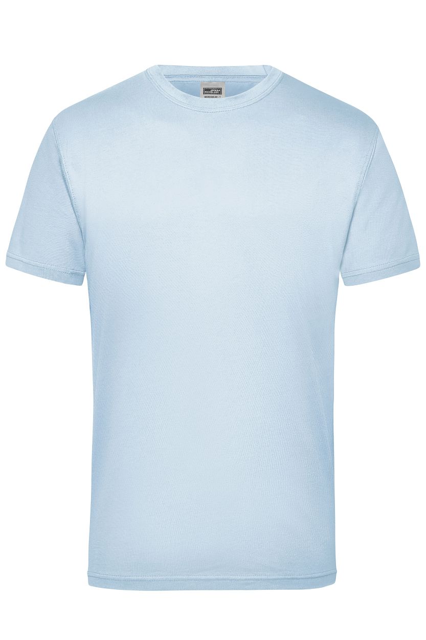 Workwear-T Men "JN800" in Light-Blue, Größe 6XL - Daiber