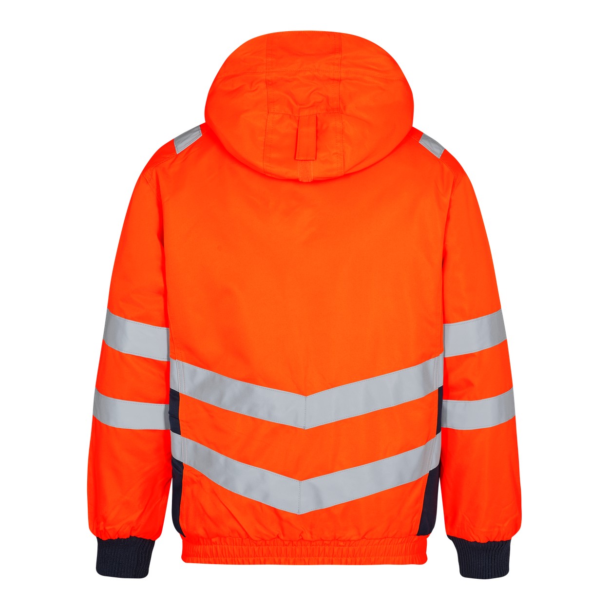 ENGEL Safety Pilotjacke in Orange/Blue ink, Größe XS