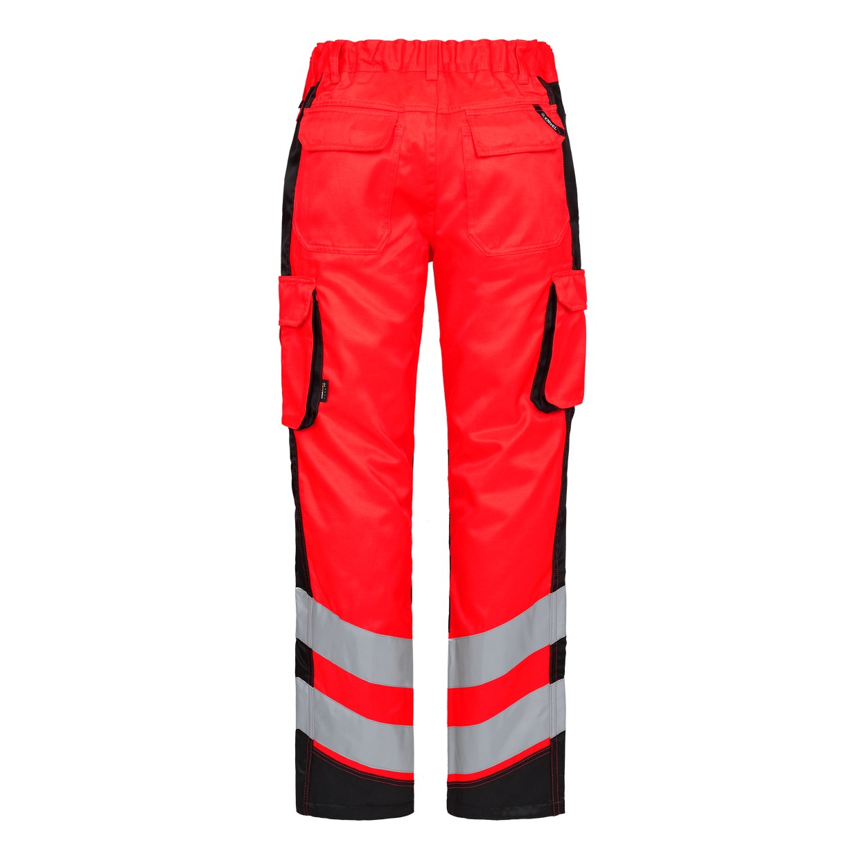 ENGEL Safety Light Arbeitshose in Rot/Schwarz, Größe 106
