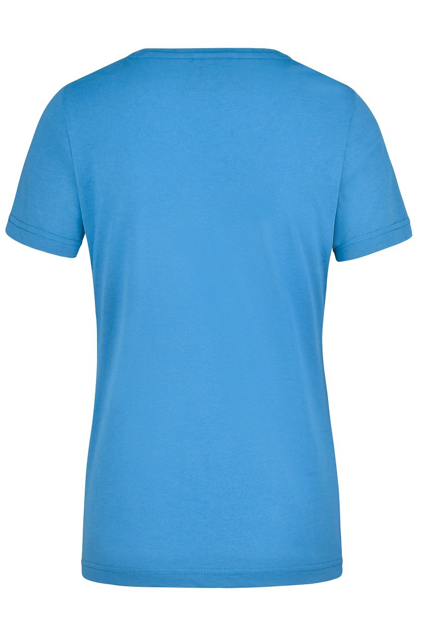 Ladies' Workwear T-Shirt "JN837" in Aqua, Größe 4XL - Daiber