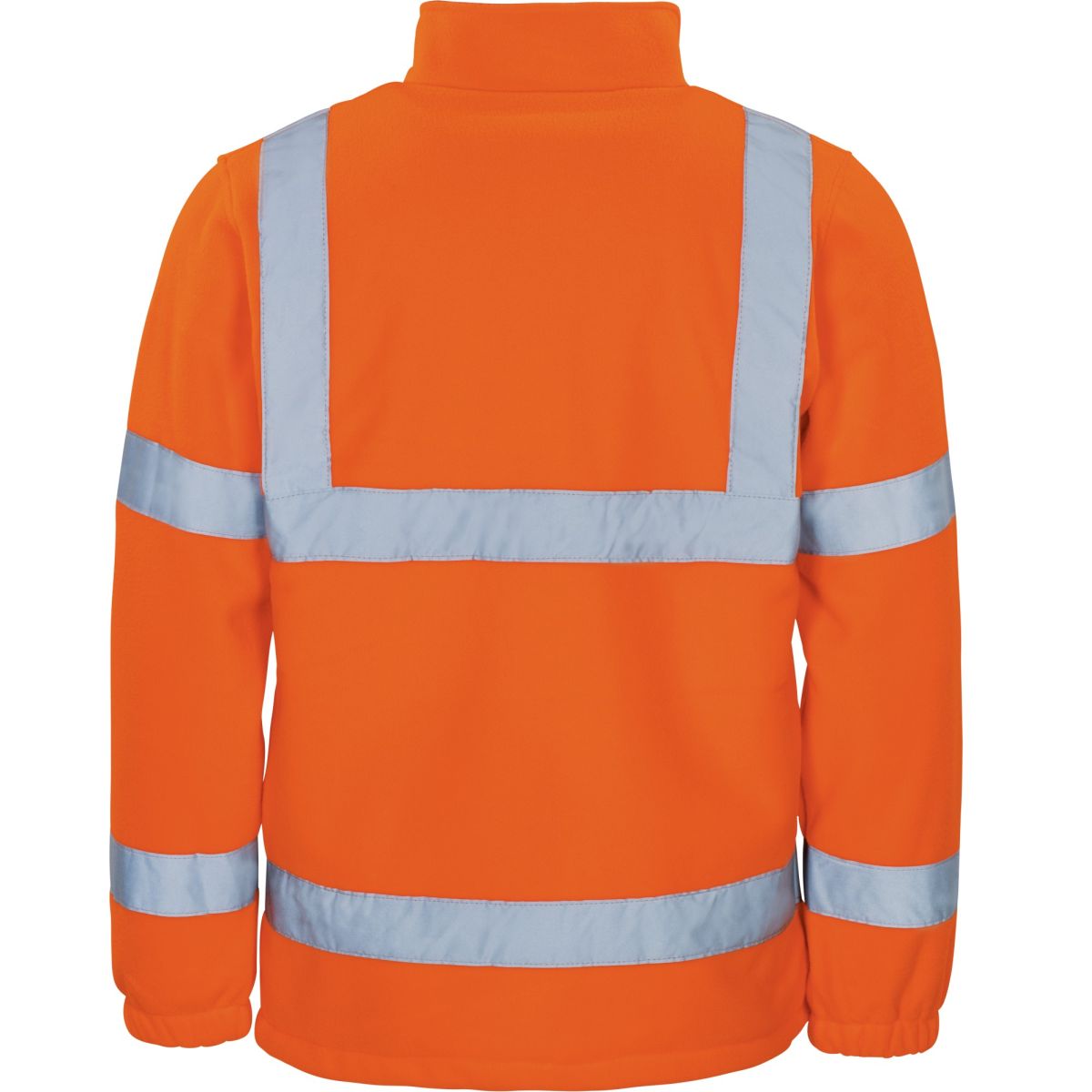 Warnschutz-Polar-Fleecejacke leuchtorange von Vizwell