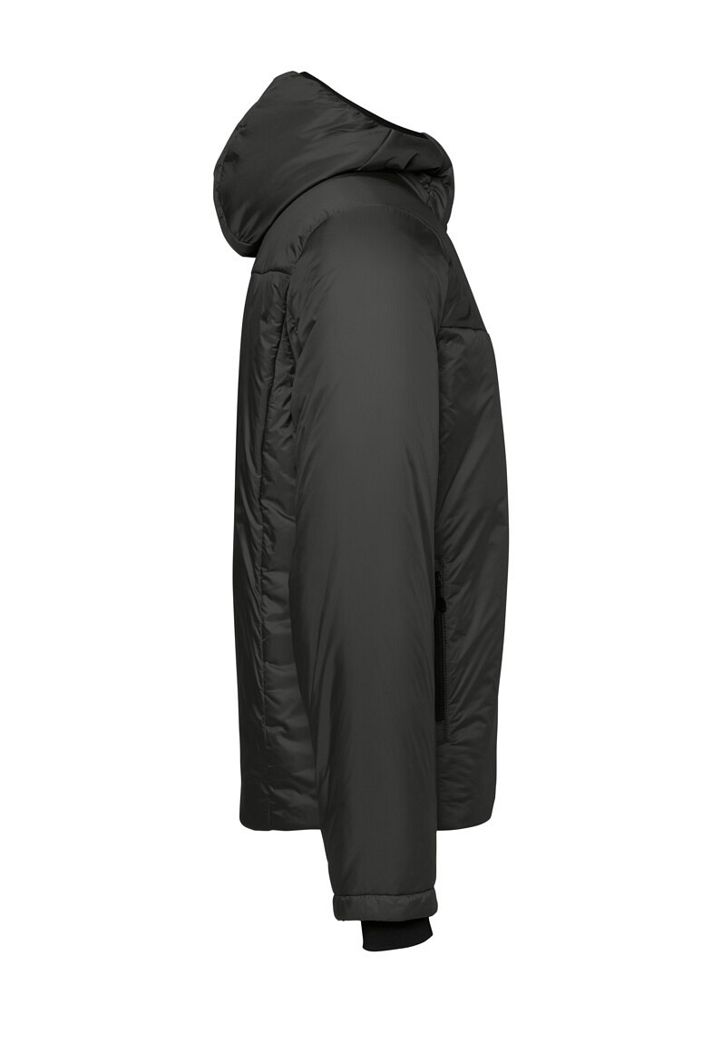 HAKRO 889 Kapuzen Thermo Loftjacke in karbongrau, Größe 6XL