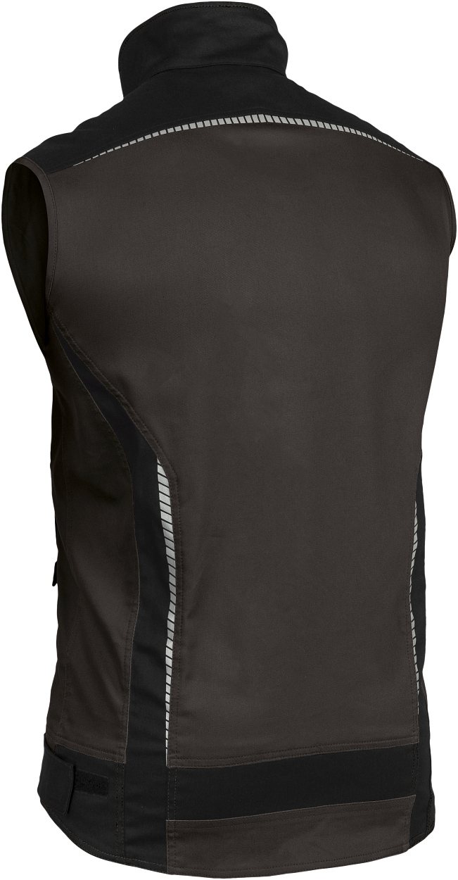 Weste FLEXV28 Flex Line in Anthrazit/Schwarz, Gr. 2XL von Leibwächter