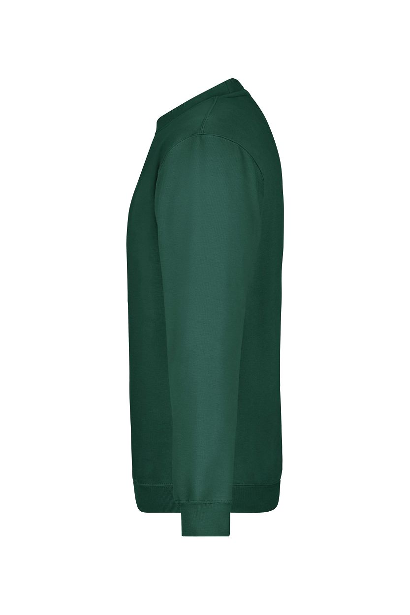 Round-Sweat Heavy "JN040" in Dark-Green, Größe 5XL - Daiber