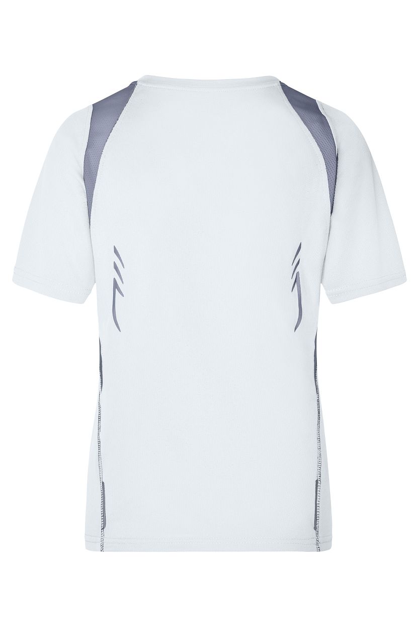 Ladies' Running-T "JN396" in White/Silver, Größe 2XL - Daiber