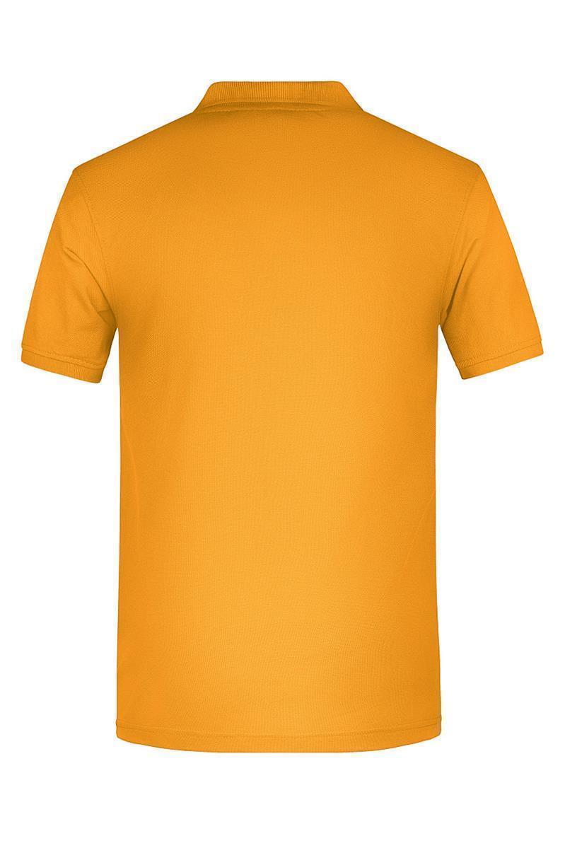 Men's ORGANIC Workwear Polo OCS Blended "JN874" in Gold-Yellow, Größe 6XL - Daiber