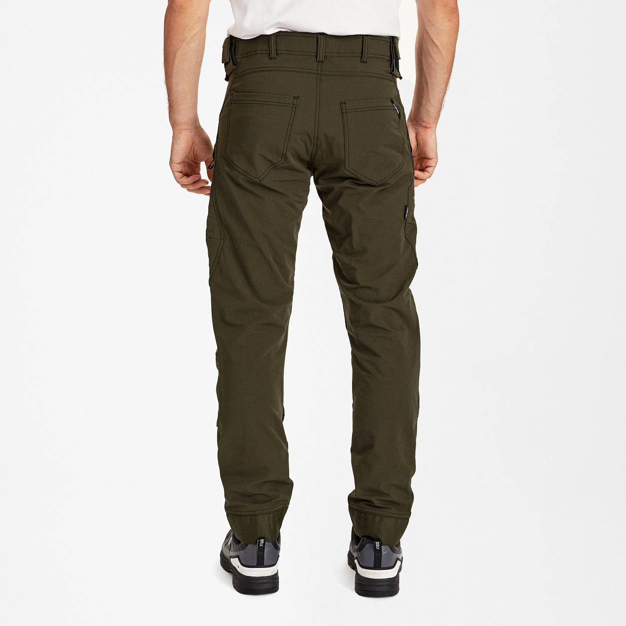 ENGEL X-treme Arbeitshose mit 4-Wege-Stretch in Forest Green, Größe 26