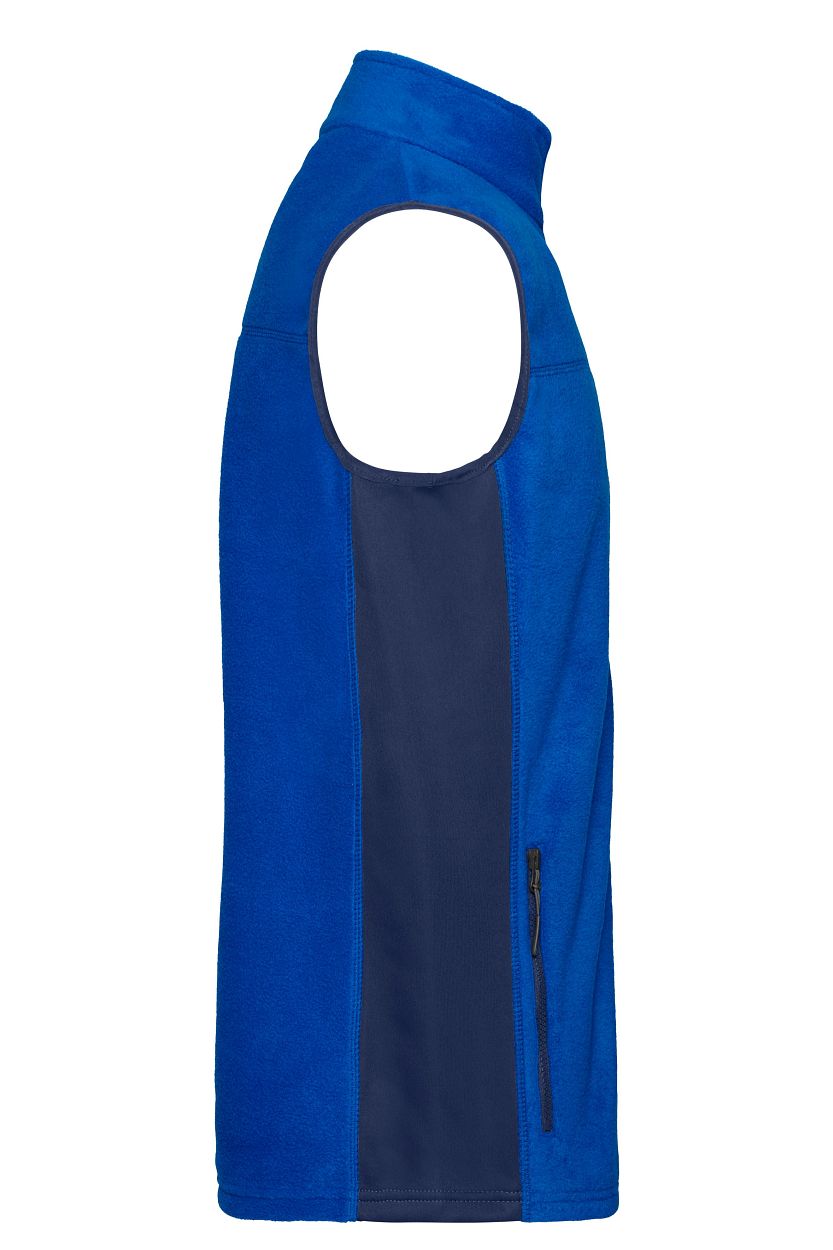 Workwear Fleece Vest - STRONG - "JN856" in Royal/Navy, Größe 6XL - Daiber