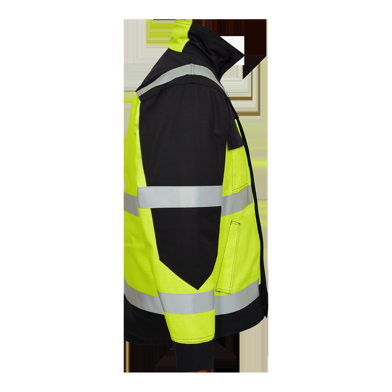 ENGEL Safety+ EN ISO 20471 Multinorm Winterjacke in Gelb/Schwarz, Größe XS