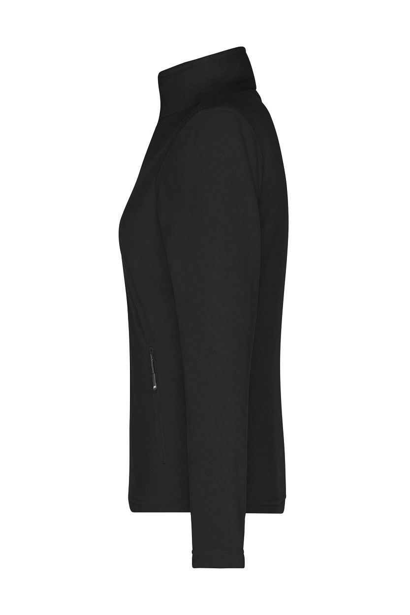 Ladies' Fleece Jacket "JN781" in Black, Größe 3XL - Daiber
