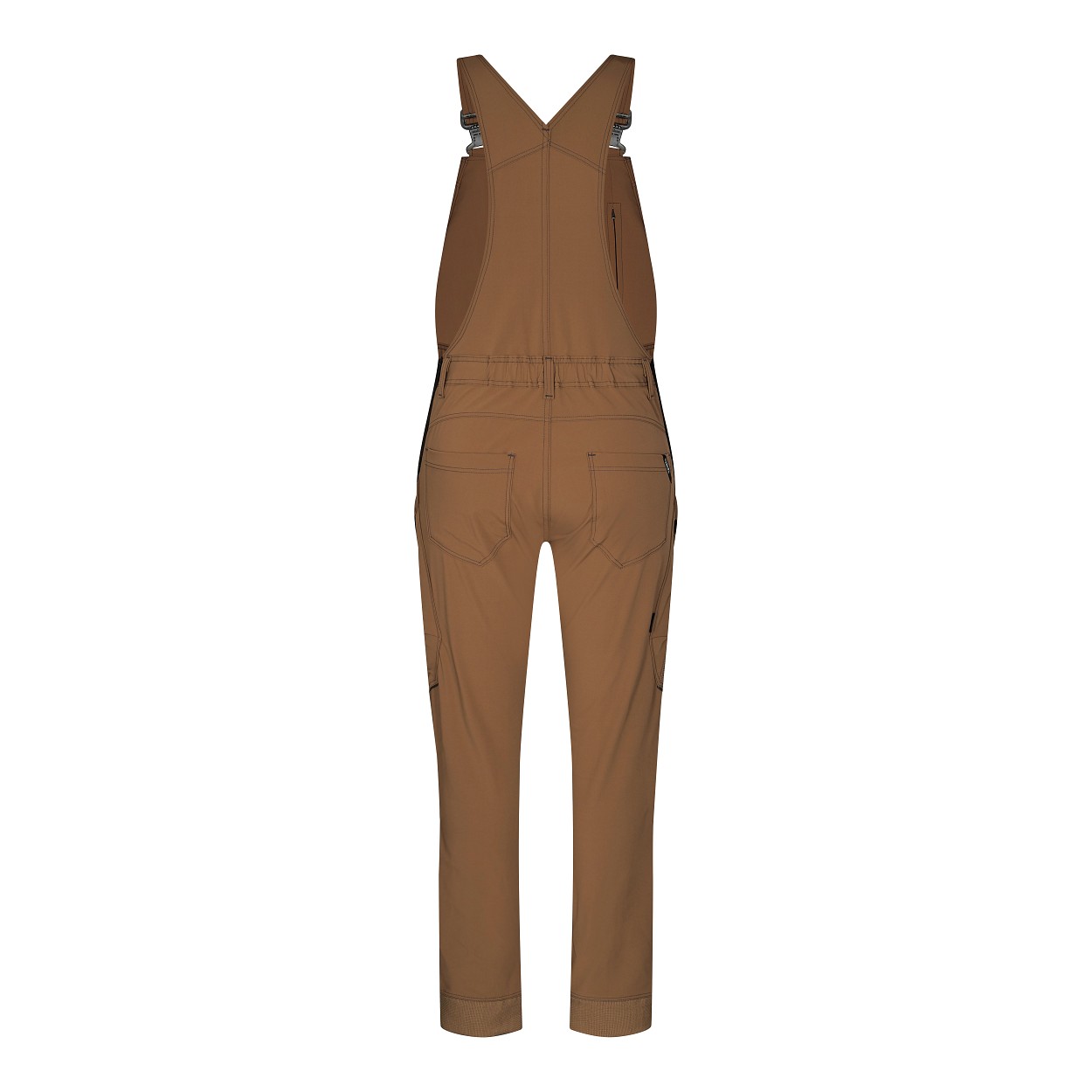 ENGEL X-treme Latzhose mit 4-Wege-Stretch in Toffee Brown, Größe 26