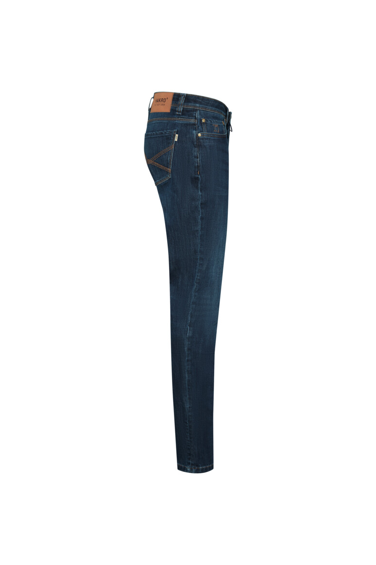 HAKRO 731 5-Pocket-Jeanshose X-Stretch ECO in indigo, Größe 6XL