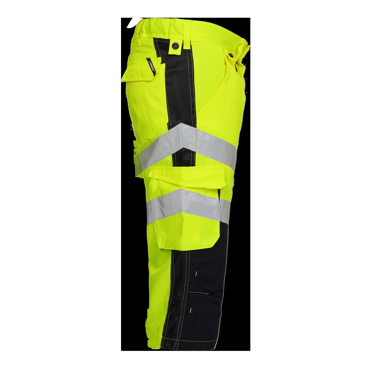 ENGEL Safety Light 3/4-Hose in Gelb/Schwarz, Größe 54