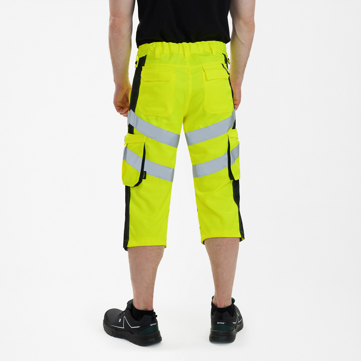 ENGEL Safety Light 3/4-Hose in Gelb/Schwarz, Größe 54