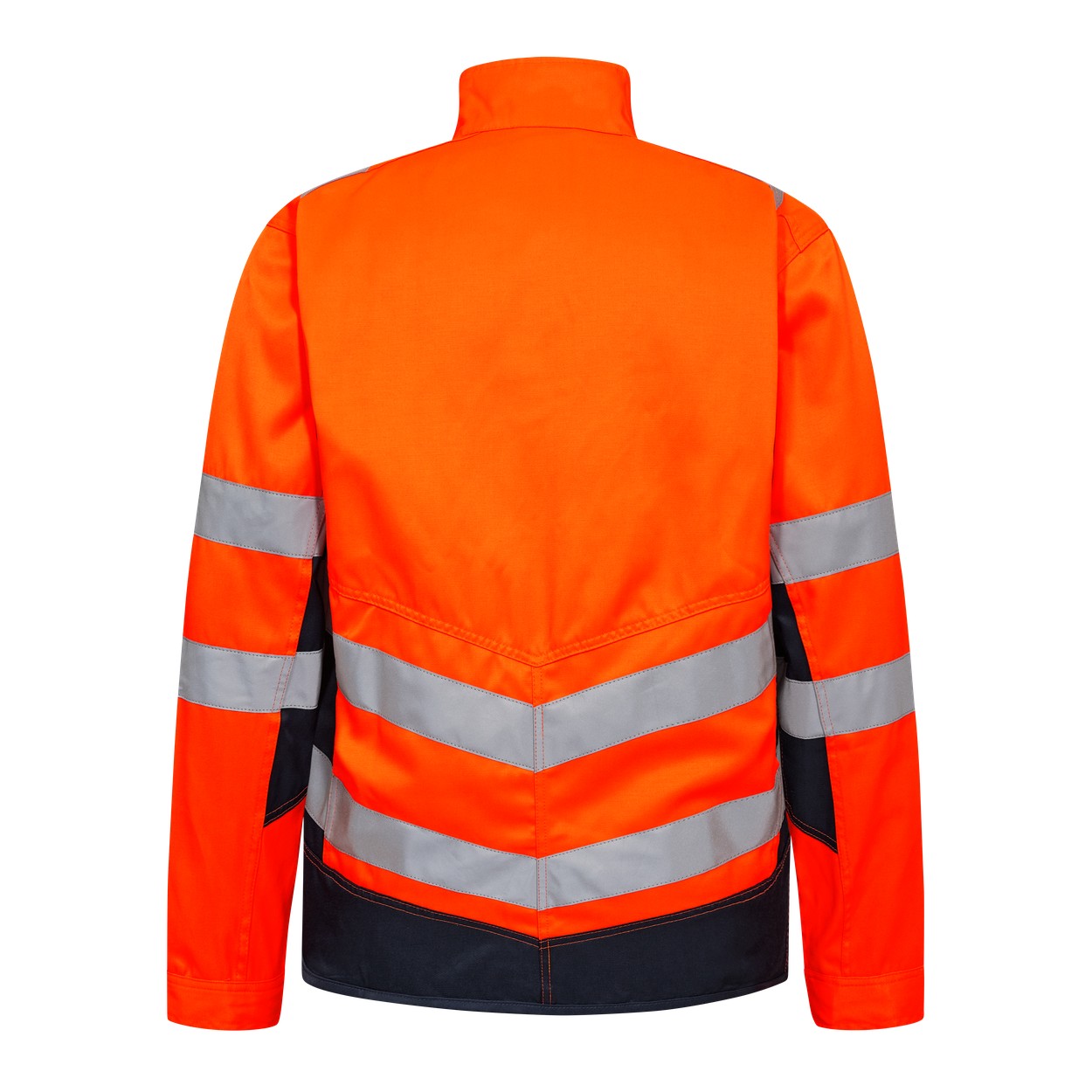 ENGEL Safety Light Arbeitsjacke in Orange/Blue ink, Größe XS