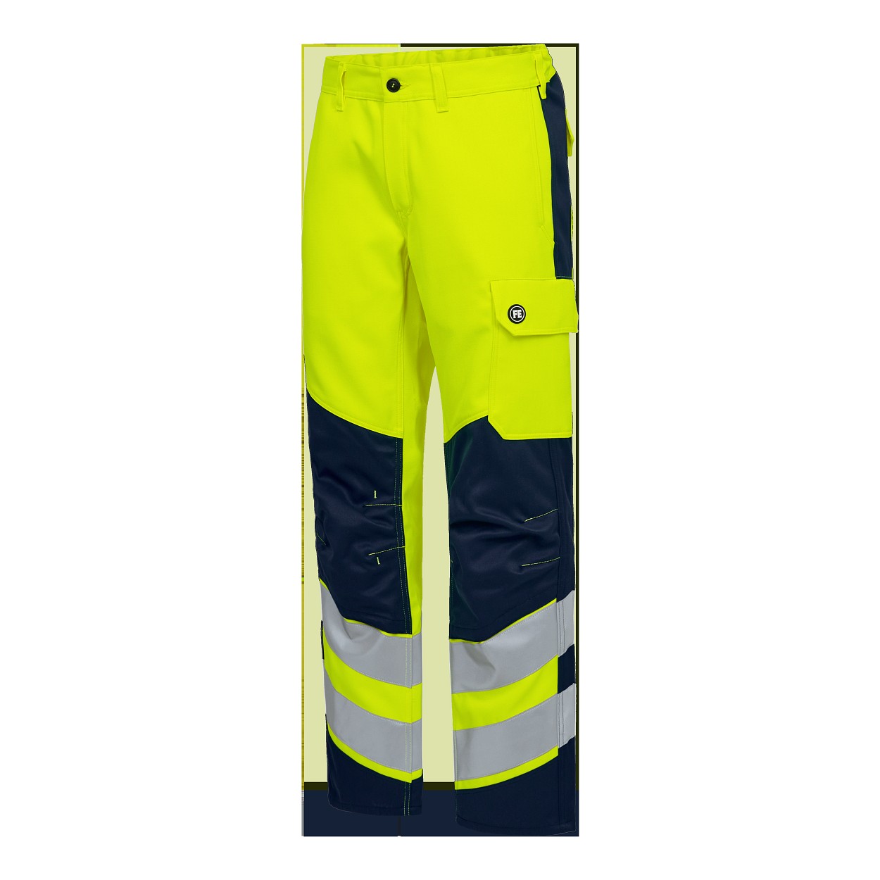 ENGEL Safety+ Hose in Gelb/Blue Ink, Größe 106