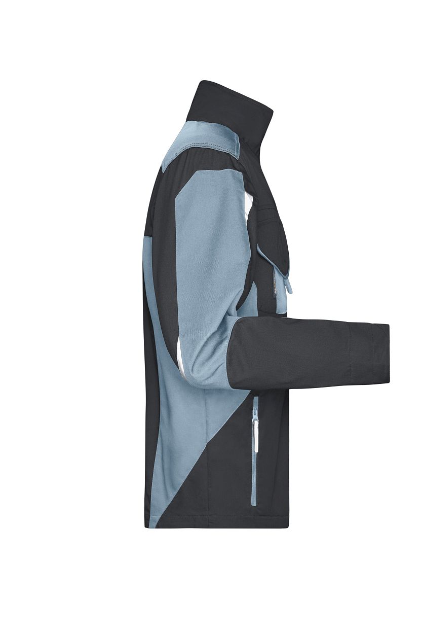 Workwear Jacket - STRONG - "JN821" in Black/Carbon, Größe 6XL - Daiber