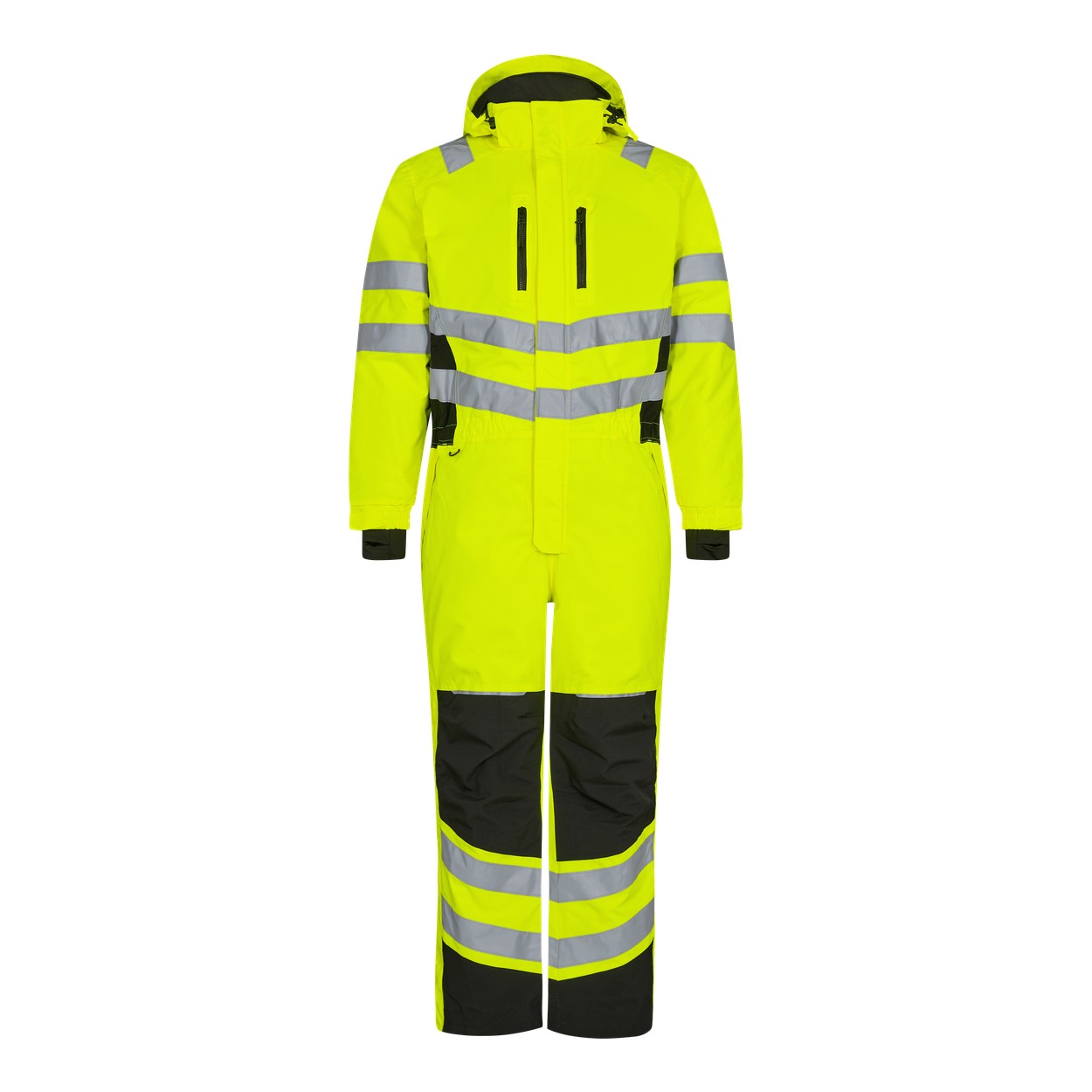 ENGEL Safety Winteroverall in Gelb/Schwarz, Größe XS