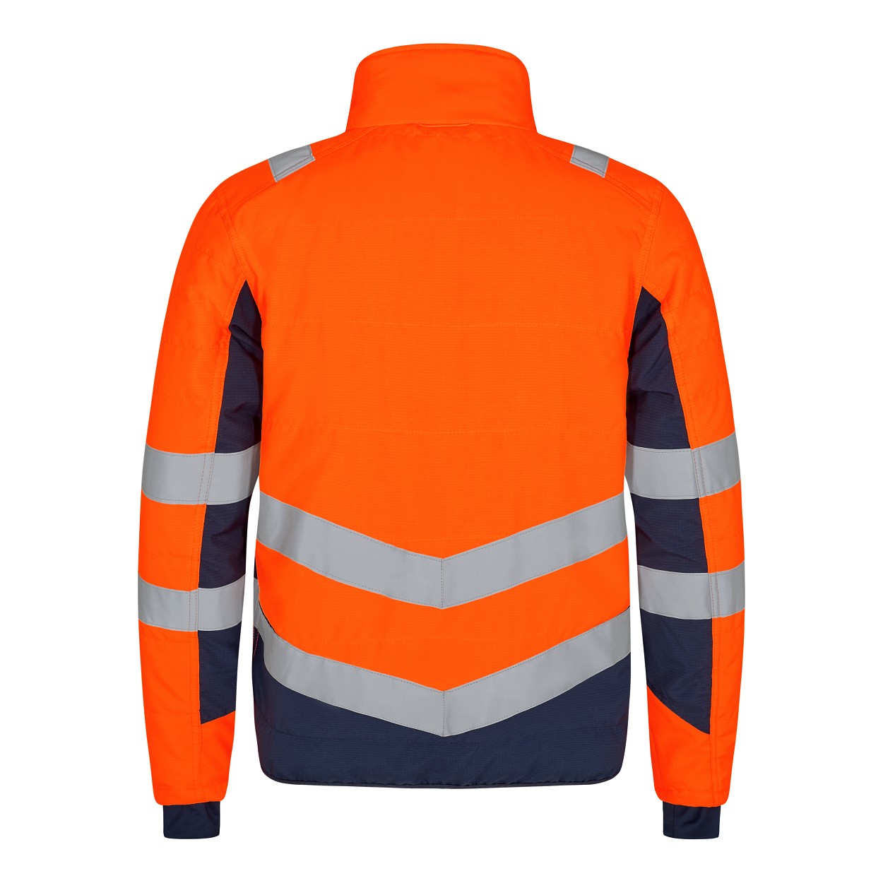 ENGEL Safety Stepp-Jacke in Orange/Blue ink, Größe 3XL