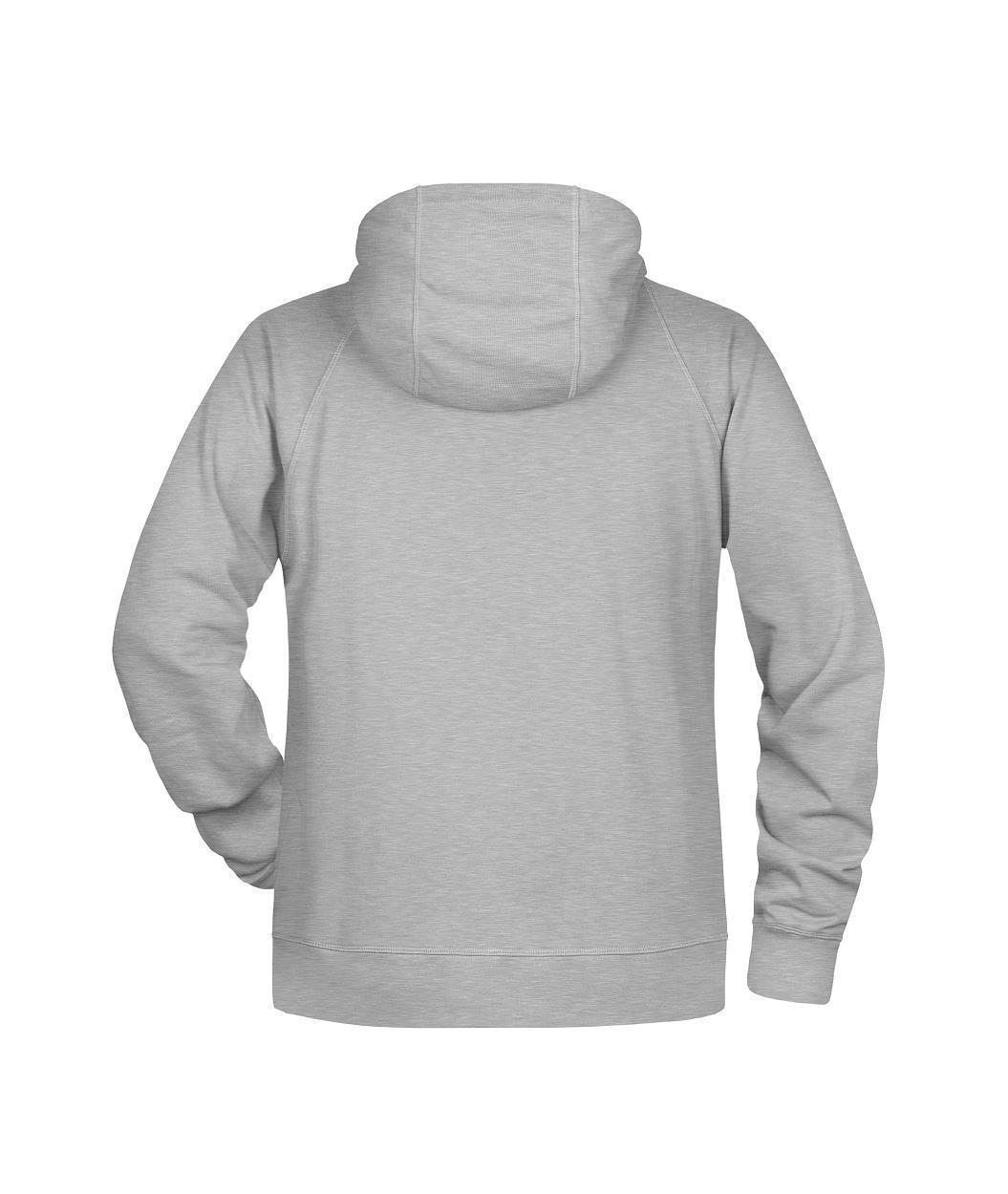 Men's Hoody OCS Blended & RCS "8024" in Grey-Heather, Größe 5XL - Daiber