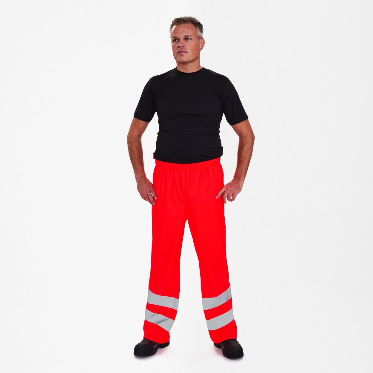 ENGEL Safety Regenhose in Rot, Größe XS