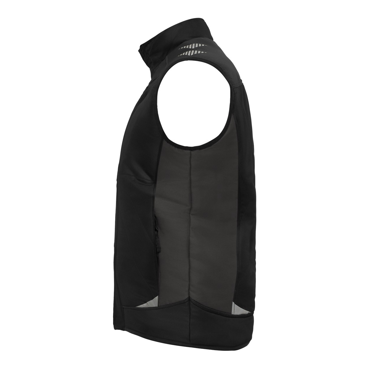 ENGEL Galaxy Stepp-Winterweste in Schwarz/Anthrazit Grau, Größe XS