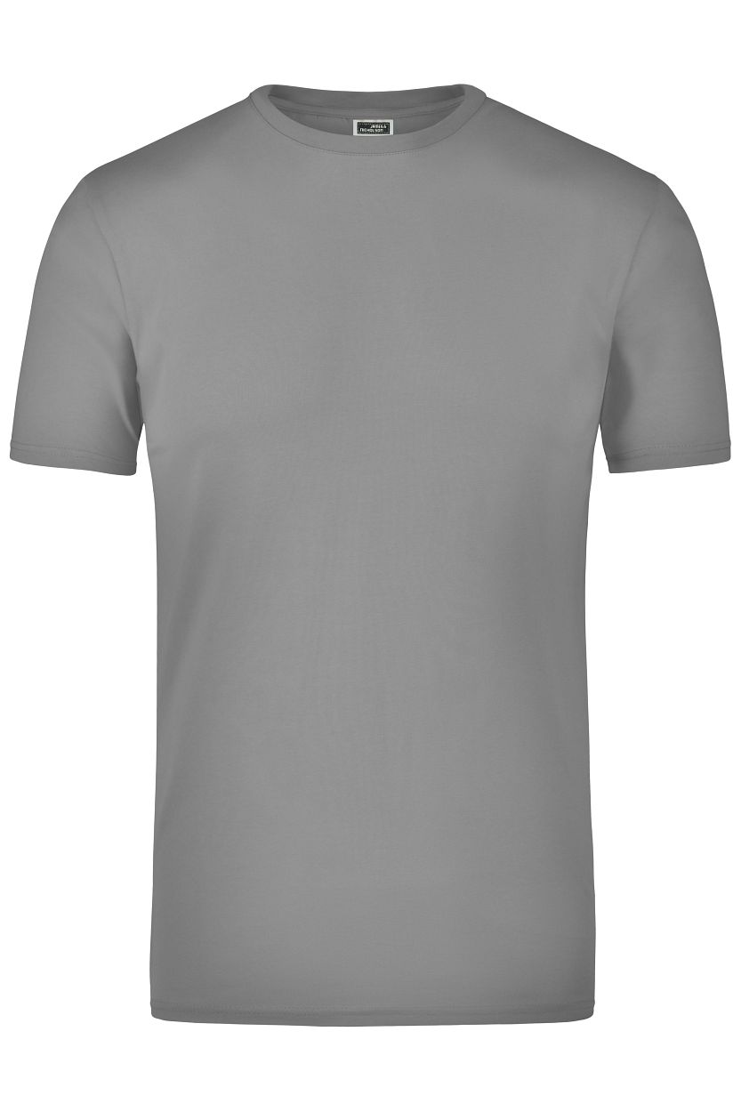 Elastic-T "JN055" in Mid-Grey, Größe 2XL - Daiber