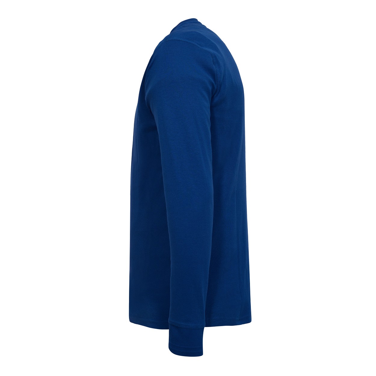 ENGEL Extend Grandad langarm-Shirt in Surfer Blue, Größe XS