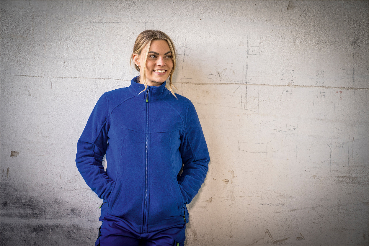 Polar-Fleecejacke Unisex CAFLJ, Gr. 2XL von Leibwächter